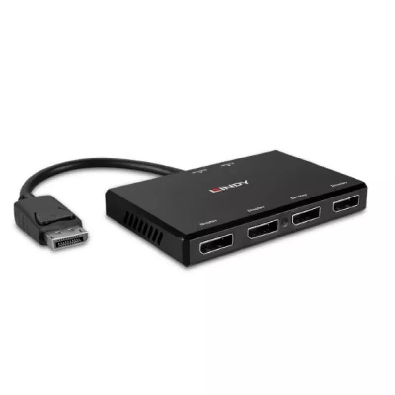 Hub de Interface Lindy 38431 Preto