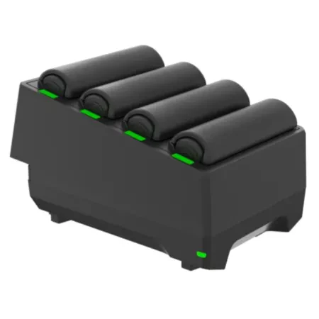 Zebra WT5400, WT6400 Carregador de Bateria de 4 Slots SAC-WT5X6-4SC-01