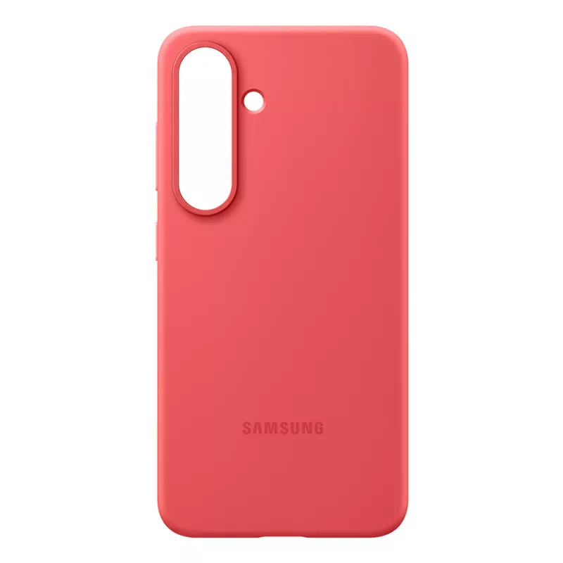 SAMSUNG S25 SILICONE CASE RED
