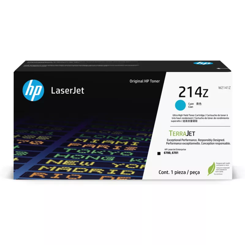 HP 214Z Cyn Original LaserJet Toner Crtg