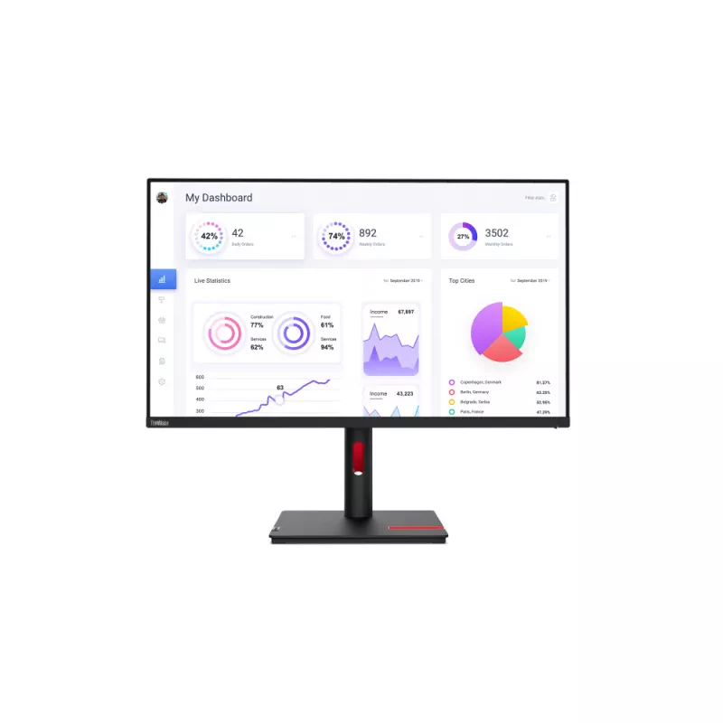 ThinkVision T32p-30 31.5 inch Monitor > Quanto mais comprar maior é o desconto ! - válido p/ unidades faturadas até 30 Junho ou indicação da marca