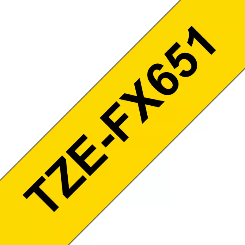 Fita BROTHER 24MM AMARELO/PRETO