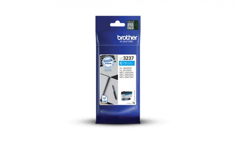 BROTHER LC-3237C Cyan Ink 1500 pages