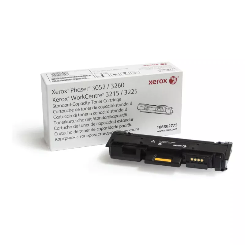 Toner XEROX Preto Capacidade Standard 1,5k - Phaser 3260, WorkCentre 3225