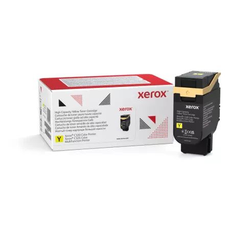 Xerox - Alta capacidade - amarelo - original - caixa - cartucho de toner - para Xerox C325