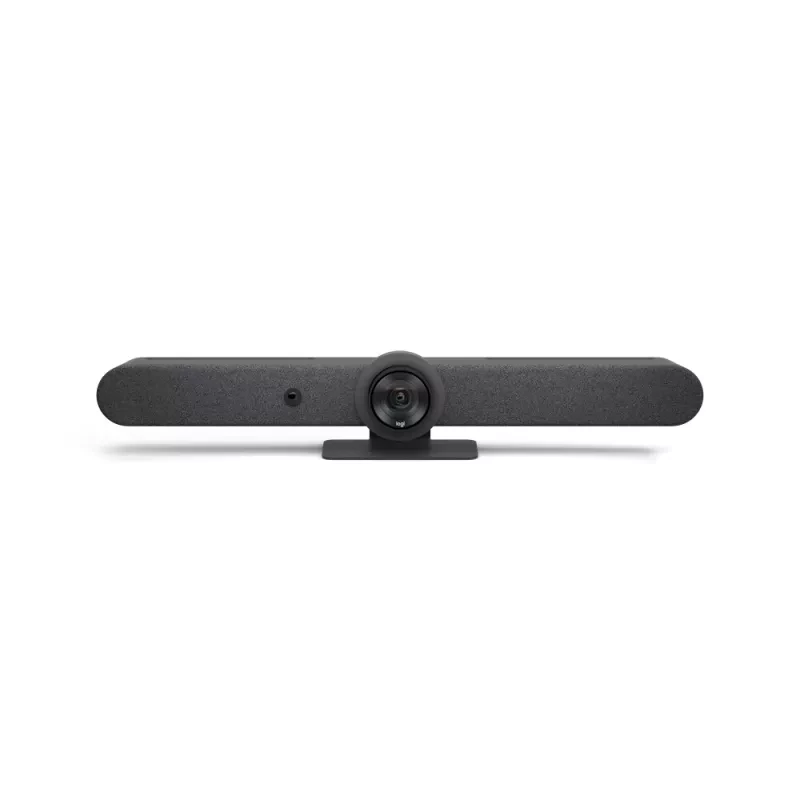 Logitech Rally Bar - Dispositivo de vídeo conferência - Certificação Zoom, Certificado para Microsoft Teams - grafite