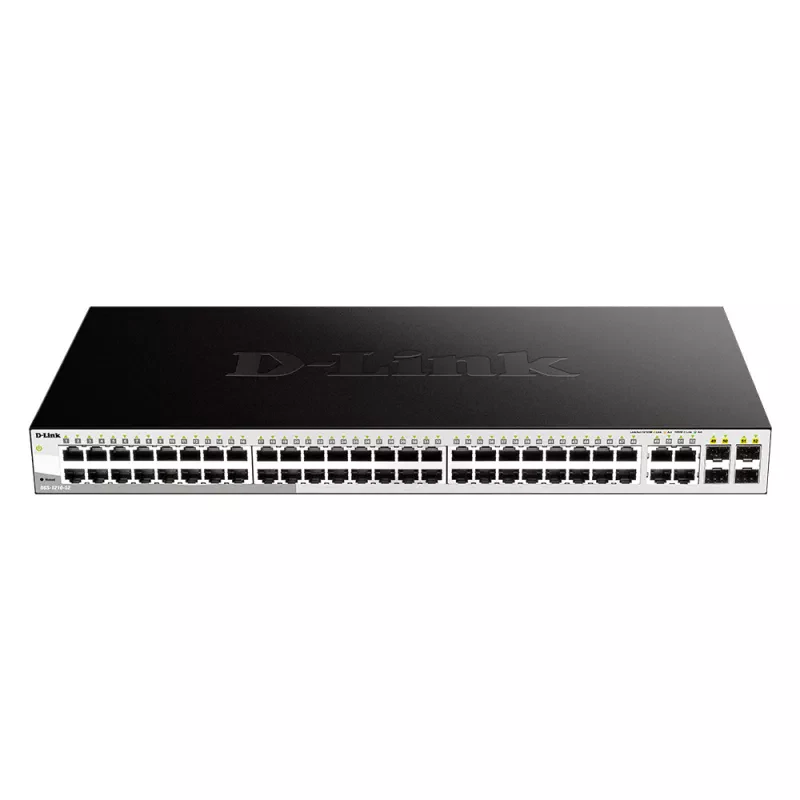 Switch D-LINK 52 Portas 10/100/1000MBPS GIGABIT SMART Incluindo 4 Portas SFP COMBO