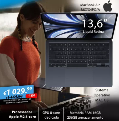 Banner Quadrado Apple Macbook Air MC7X4PO_A