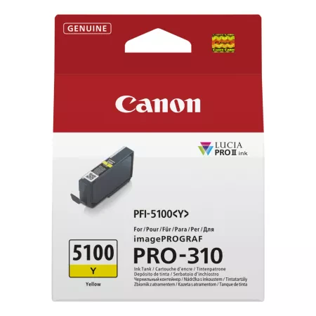 PFI-5100 Yellow ink tank