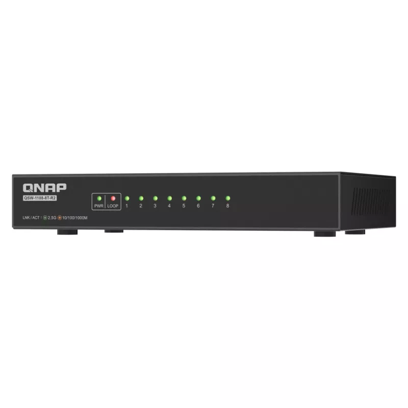 QSW-1108-8T-R2, 8 PORT