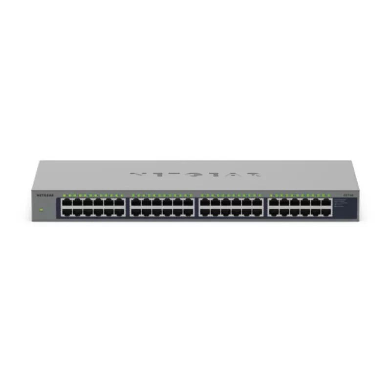 48PT GIGE UNMANAGED RACKMOUNT SWCH