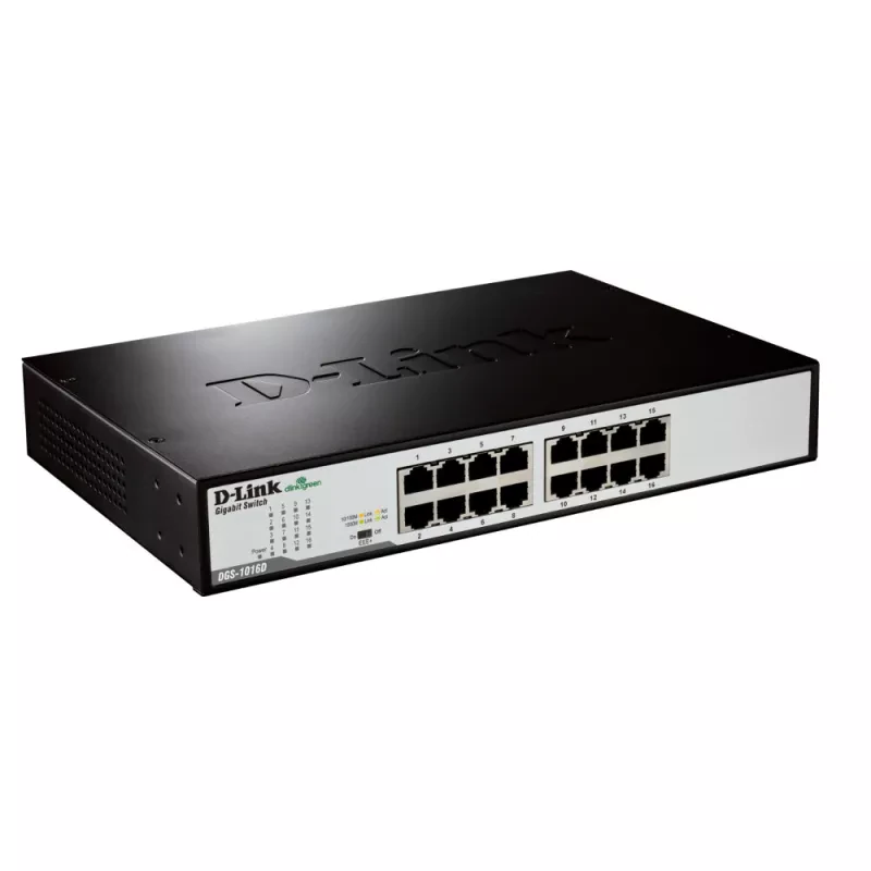 D-LINK SWITCH GIGABIT 16x1000 DESKTOP/RACKMOUNT