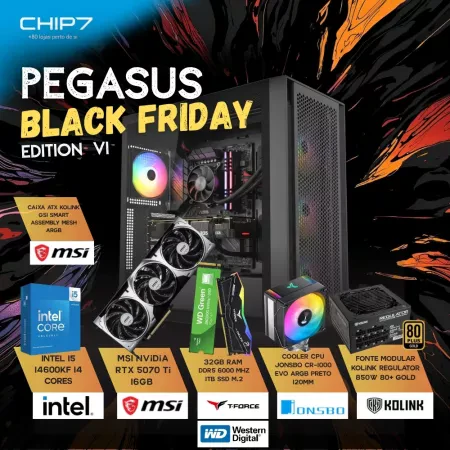 Computador Gaming I5 13600Kf Rtx 4070 Ti 12Gb 32Gb Ram 1Tb Ssd Ch