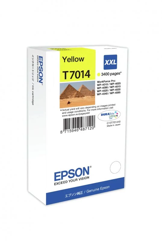 Tinteiro Amarelo Capacidade extra WP-4000/4500