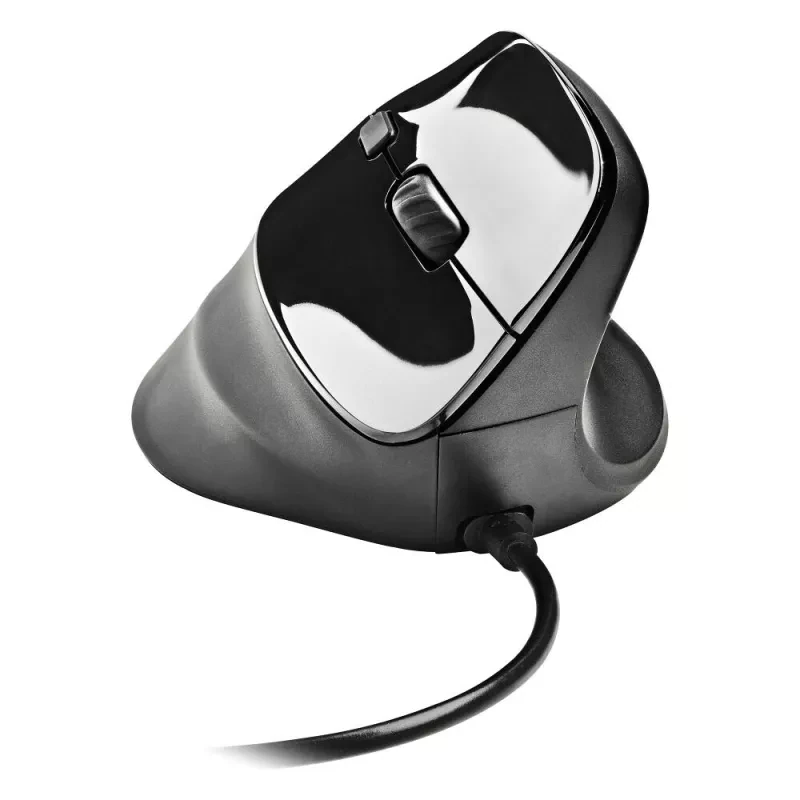 Wired Ergonomic Laser Mouse with Silent Buttons