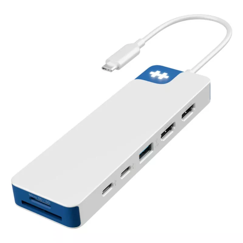 Hyper® HyperDrive Flex 9 Port Dual 4K HDMI USB-C Hub (Blue)
