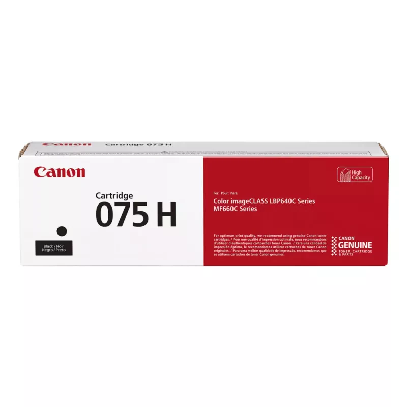 CANON Toner Cartridge 075 H BK