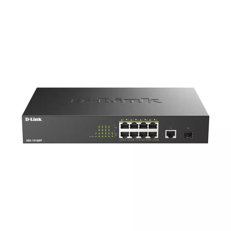 8-PORT 10/100/1000MBPS GIGABIT POE