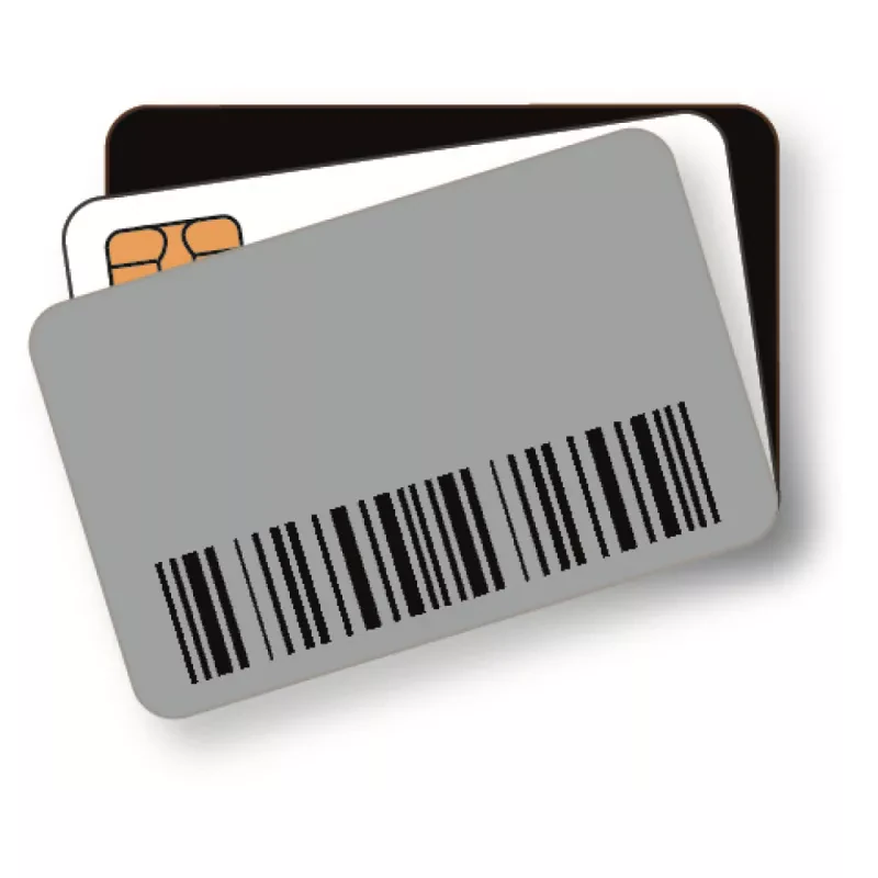 Cartão Zebra PVC branco UHF RFID