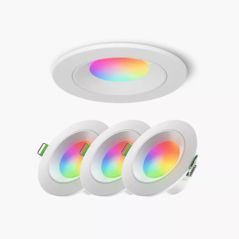 Nanoleaf - Foco embutir Downlight 3'' (4x matter wifi)