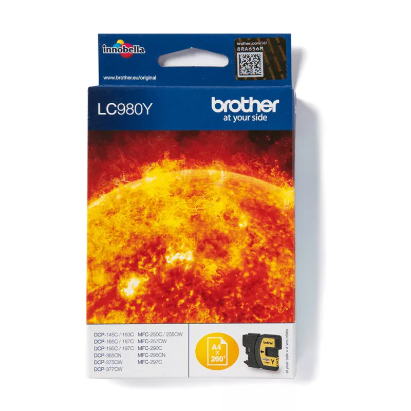 Cartucho tinta amarelo . para DCP145/165C