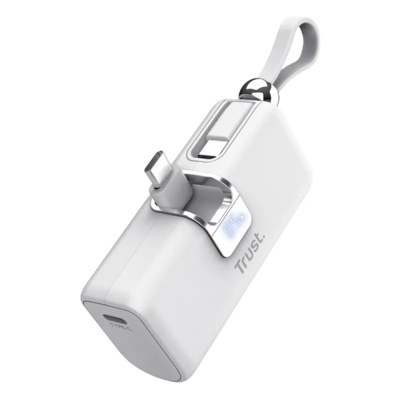 PACTO 5000 PD Pocket Powerbank - White