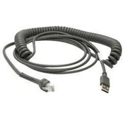 Zebra shielded USB cable 2.8m curly, CBA-U32-C09ZAR CBA-U32-C09ZAR