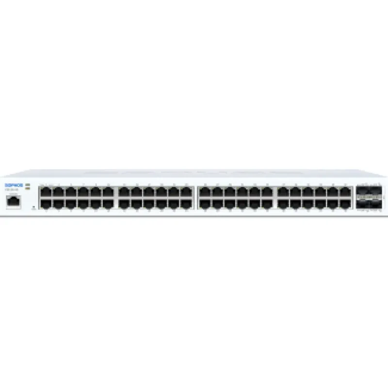 Sophos CS110-48 - Interruptor - Administrado - 48 x 10/100/1000 + 4 x 1 Gigabit / 10 Gigabit SFP+ - montável em trilho