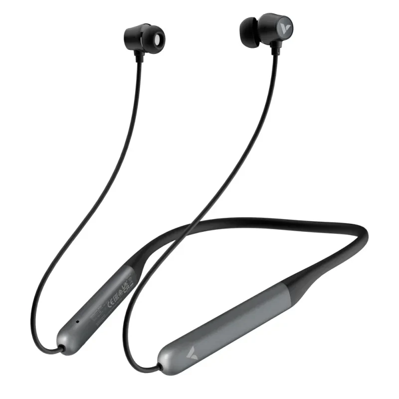 VERBATIM EARPHONES NECKBAND TRUSOUND ACTIVE NOISE CANCEL BLACK