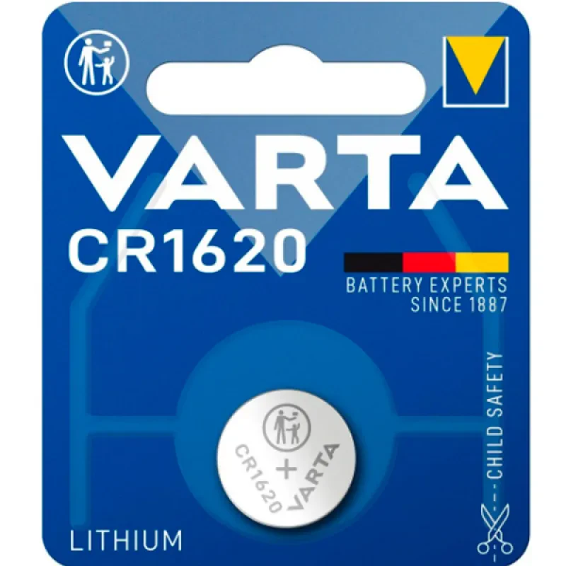 VARTA PILHA ELECTRONICA 6620- CR 1620