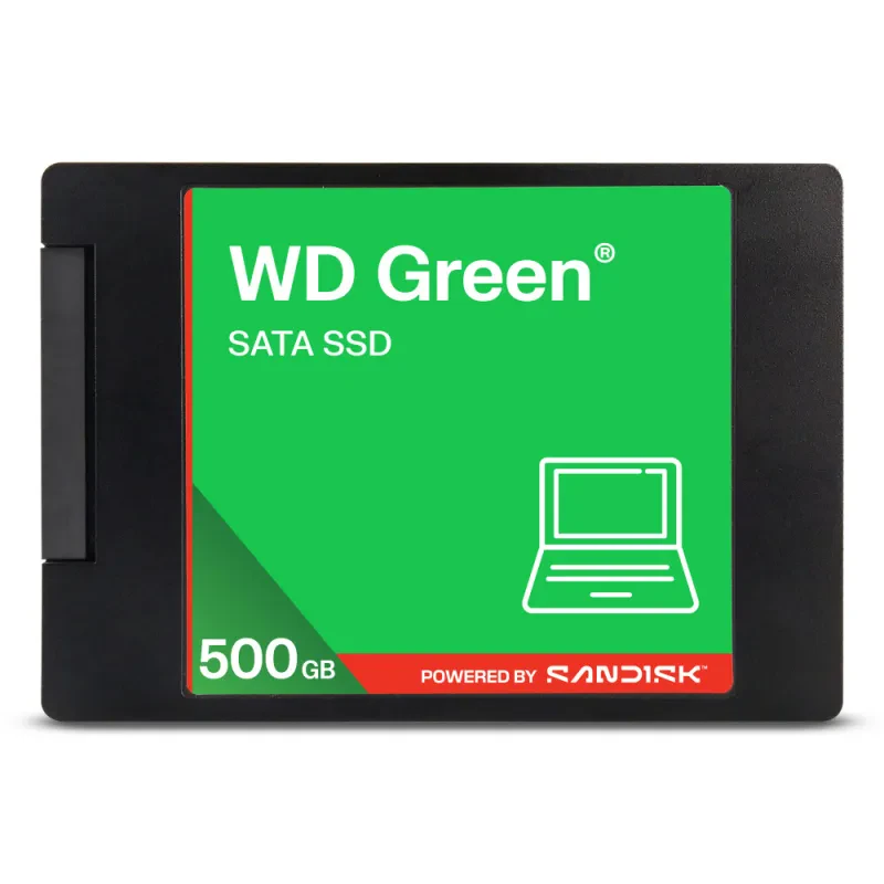 WD Green - SSD - 500 GB - embalado - interna - 2.5" - SATA 6Gb/s