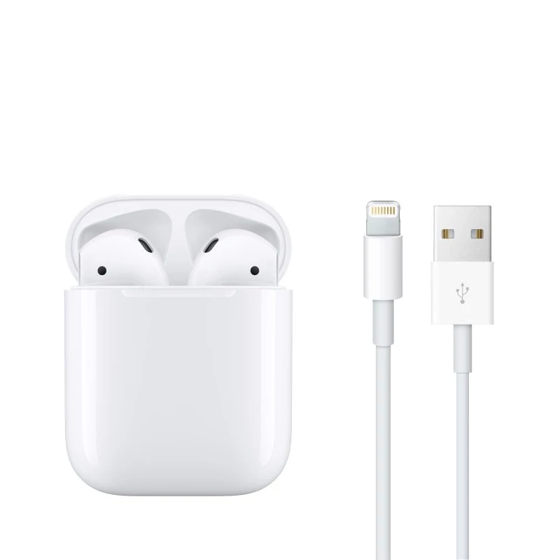 Auriculares Apple AirPods (2ª Geração) Wireless Brancos com Caixa