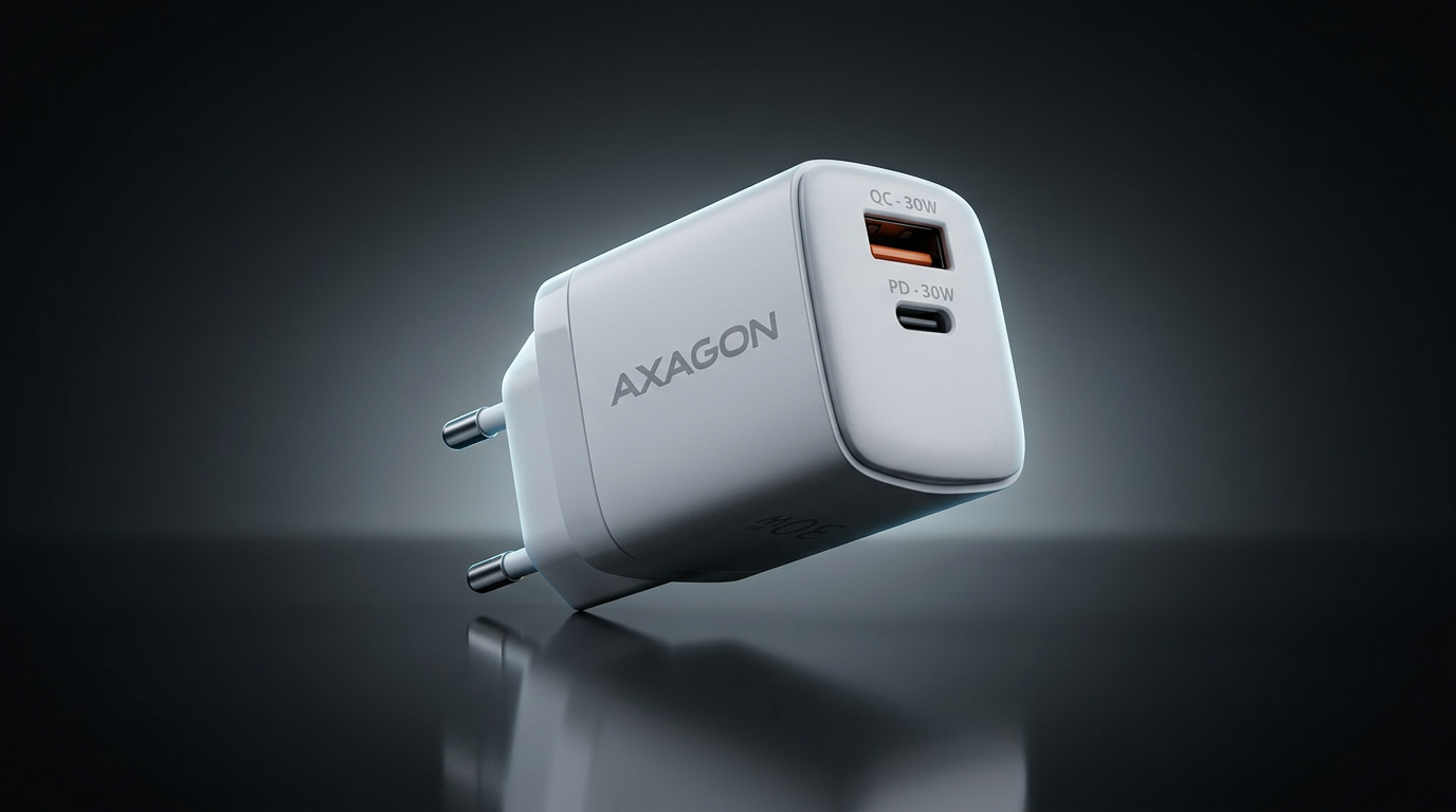 CARREGADOR AXAGON PQ30