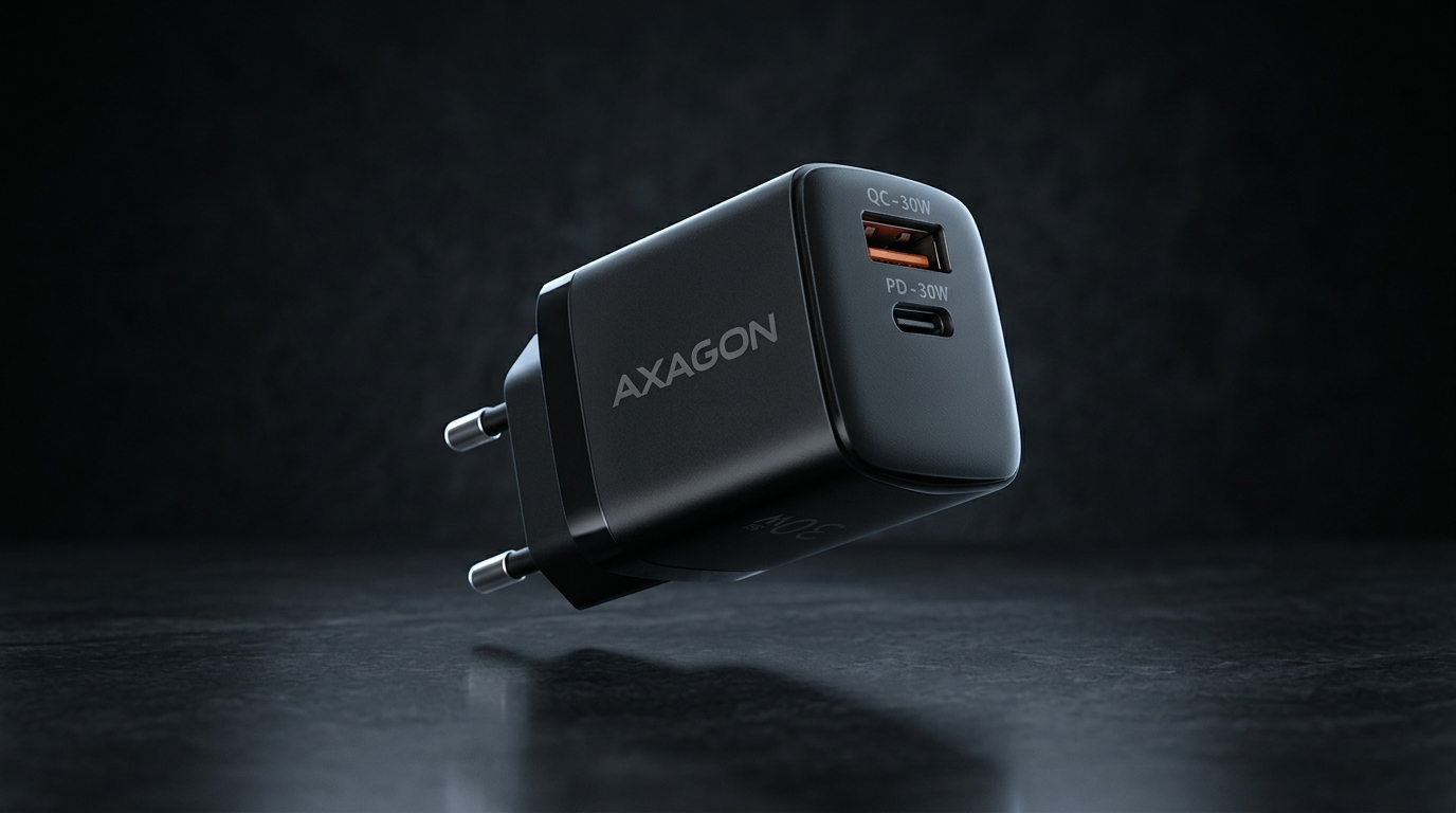 CARREGADOR AXAGON PQ30