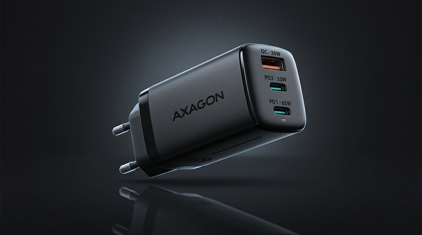 CARREGADOR AXAGON 65W