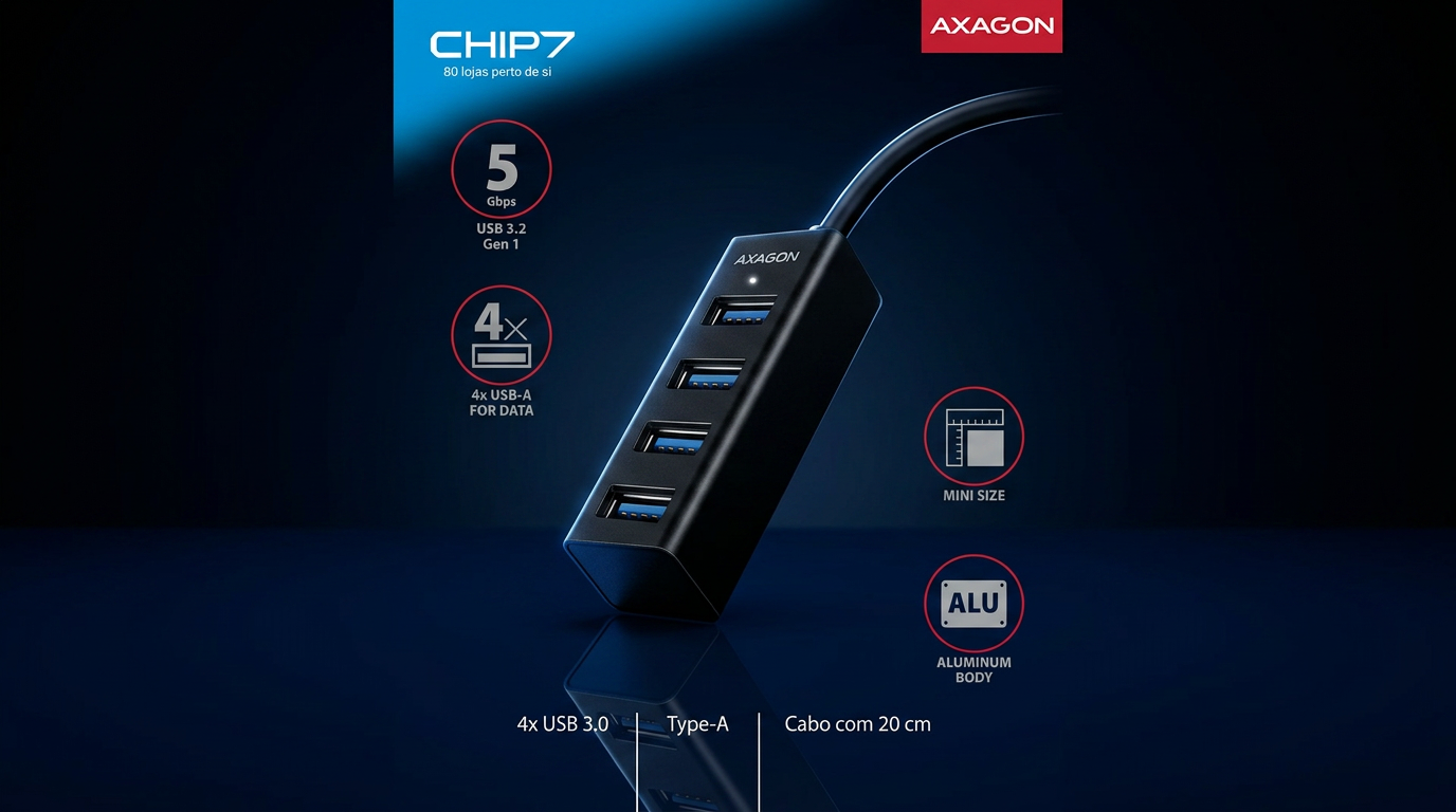 HUB AXAGON HUE-M1A