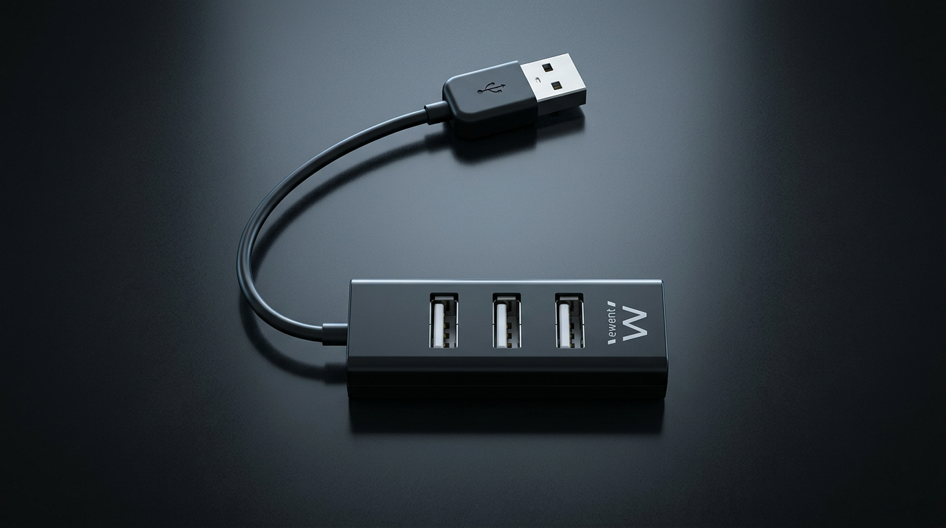 MINI HUB 4 PORTAS USB