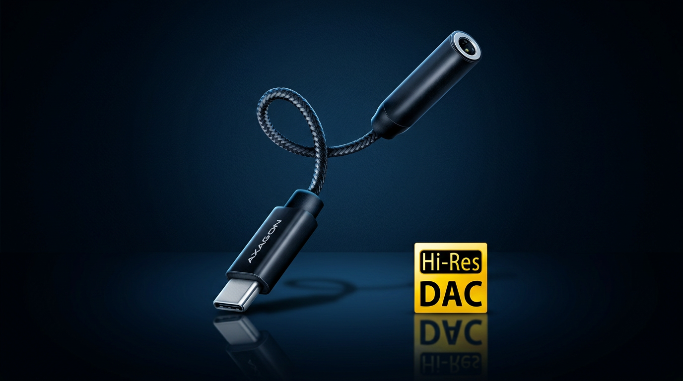 ADAPTADOR ÁUDIO AXAGON