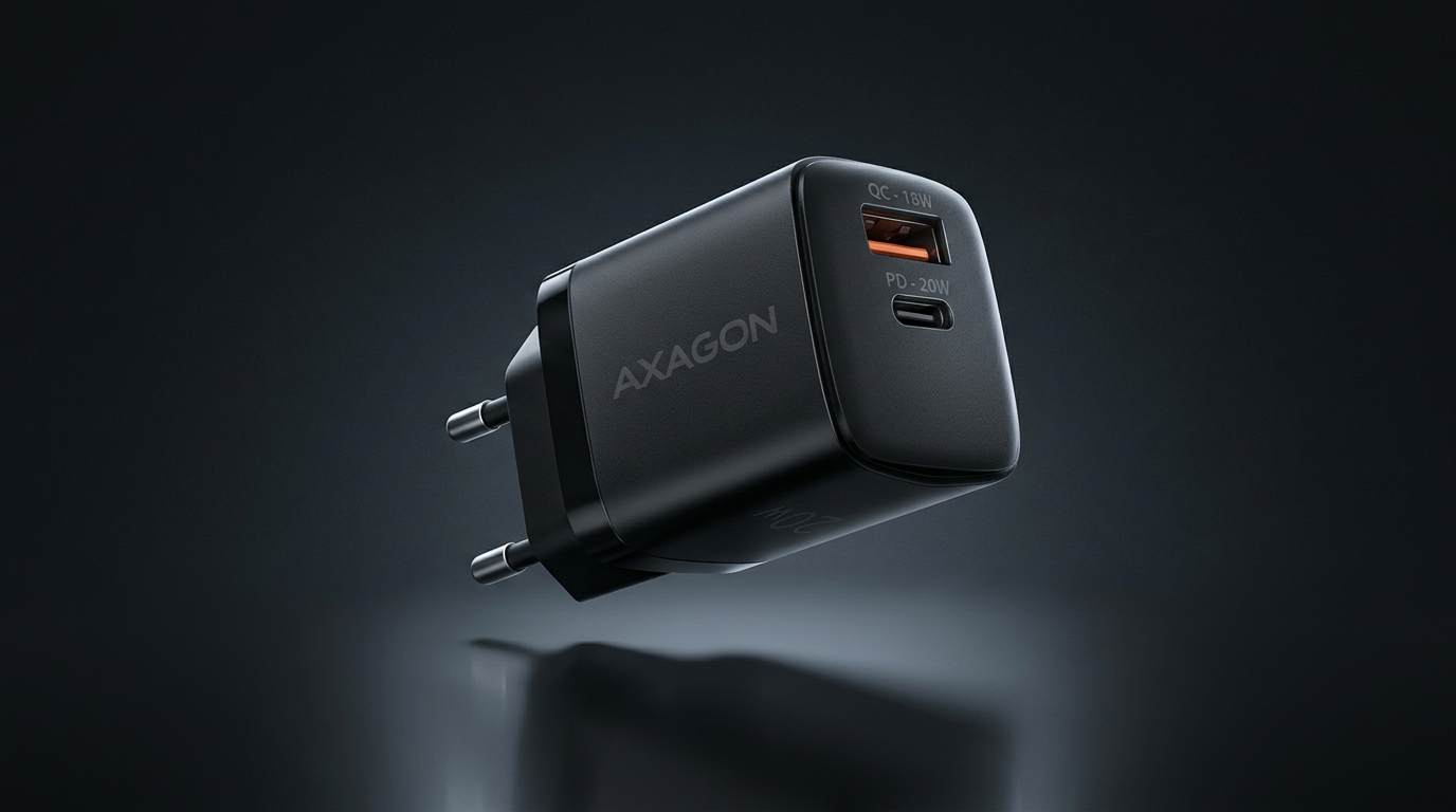 CARREGADOR AXAGON PQ20