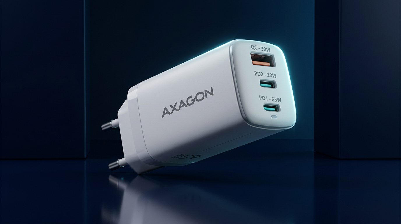 CARREGADOR AXAGON 65W