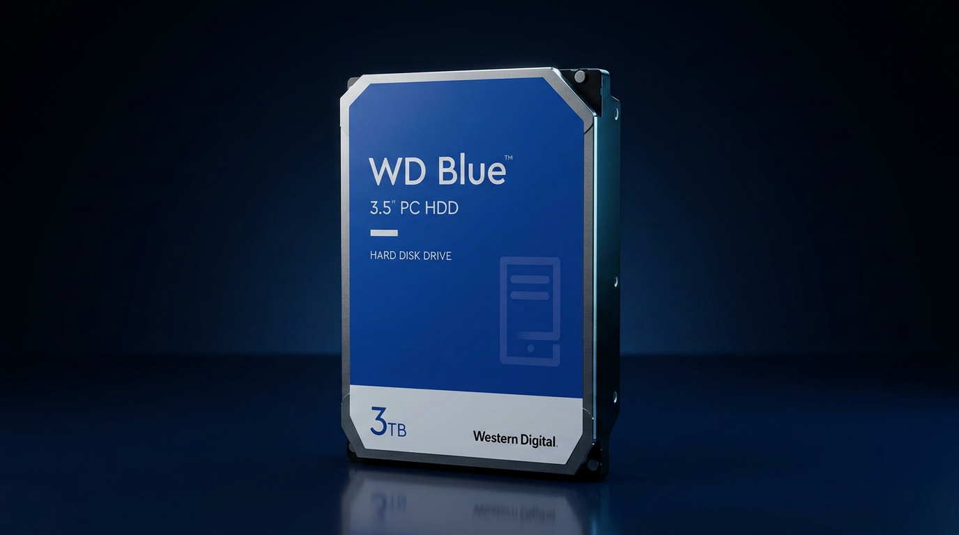WD BLUE 3TB HDD