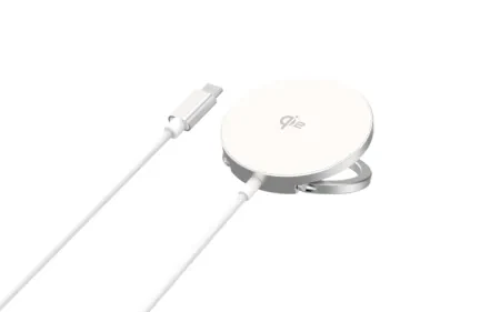 Carregador Wireless Force Power MagSafe Dobrável 15W Qi2 + USB-C 20W