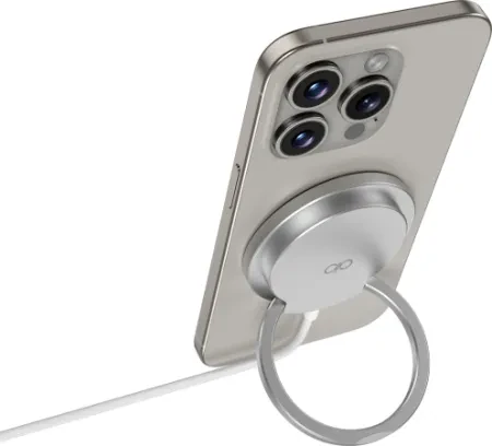 Carregador Wireless Force Power MagSafe Dobrável 15W Qi2.2 + USB-C 30W