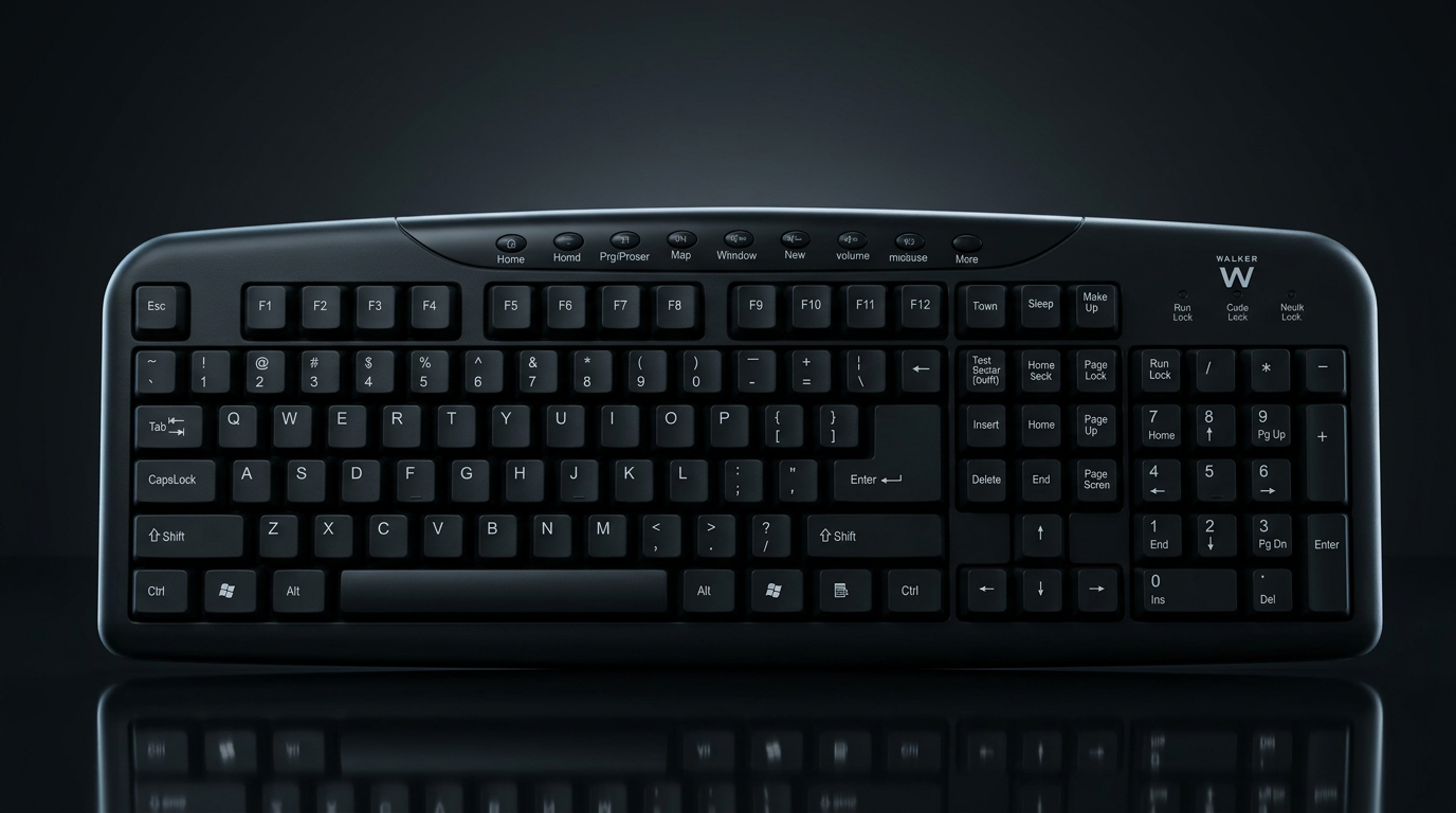 TECLADO MULTIMÉDIA USB