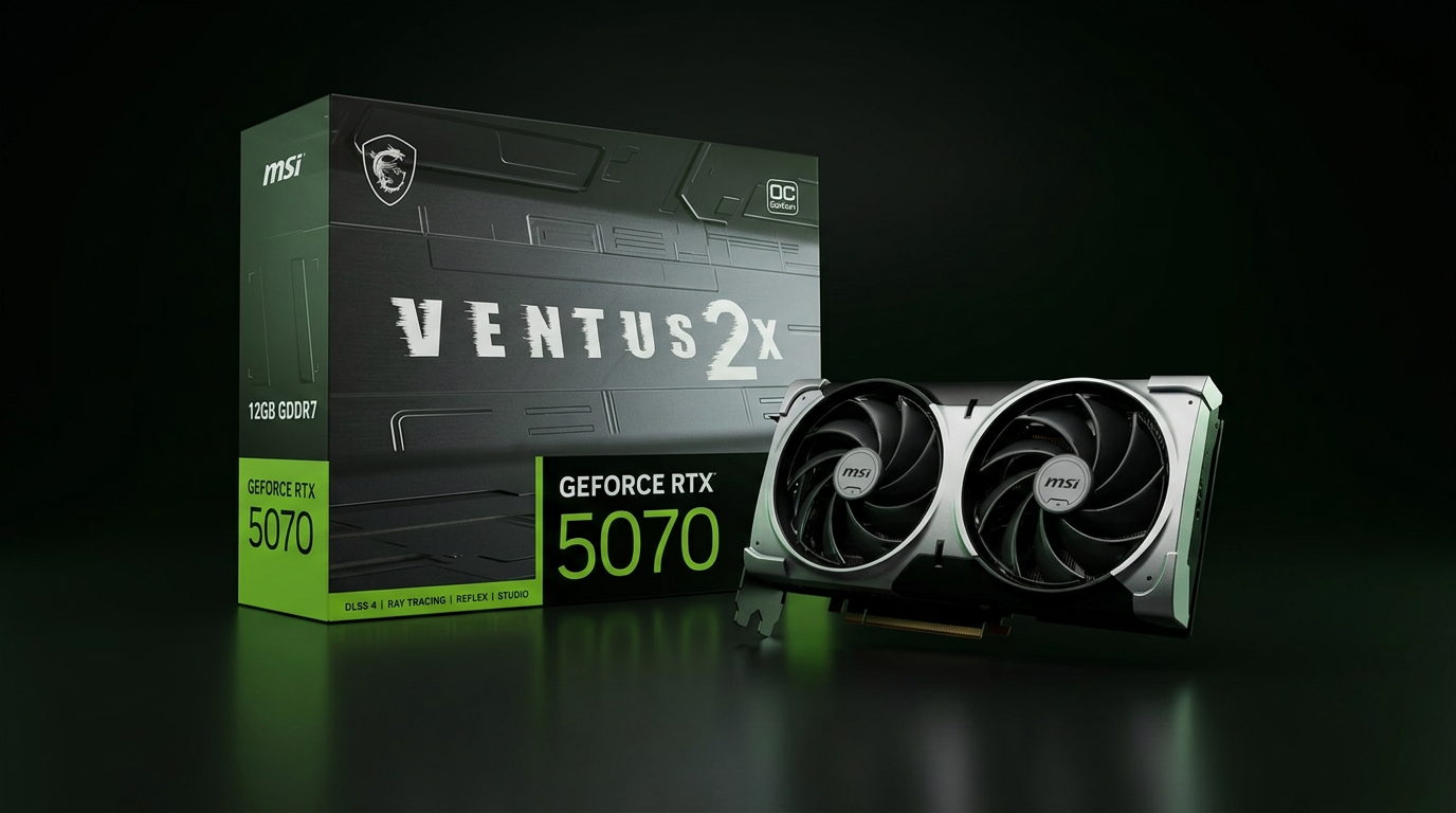 MSI RTX 5070 VENTUS 2X