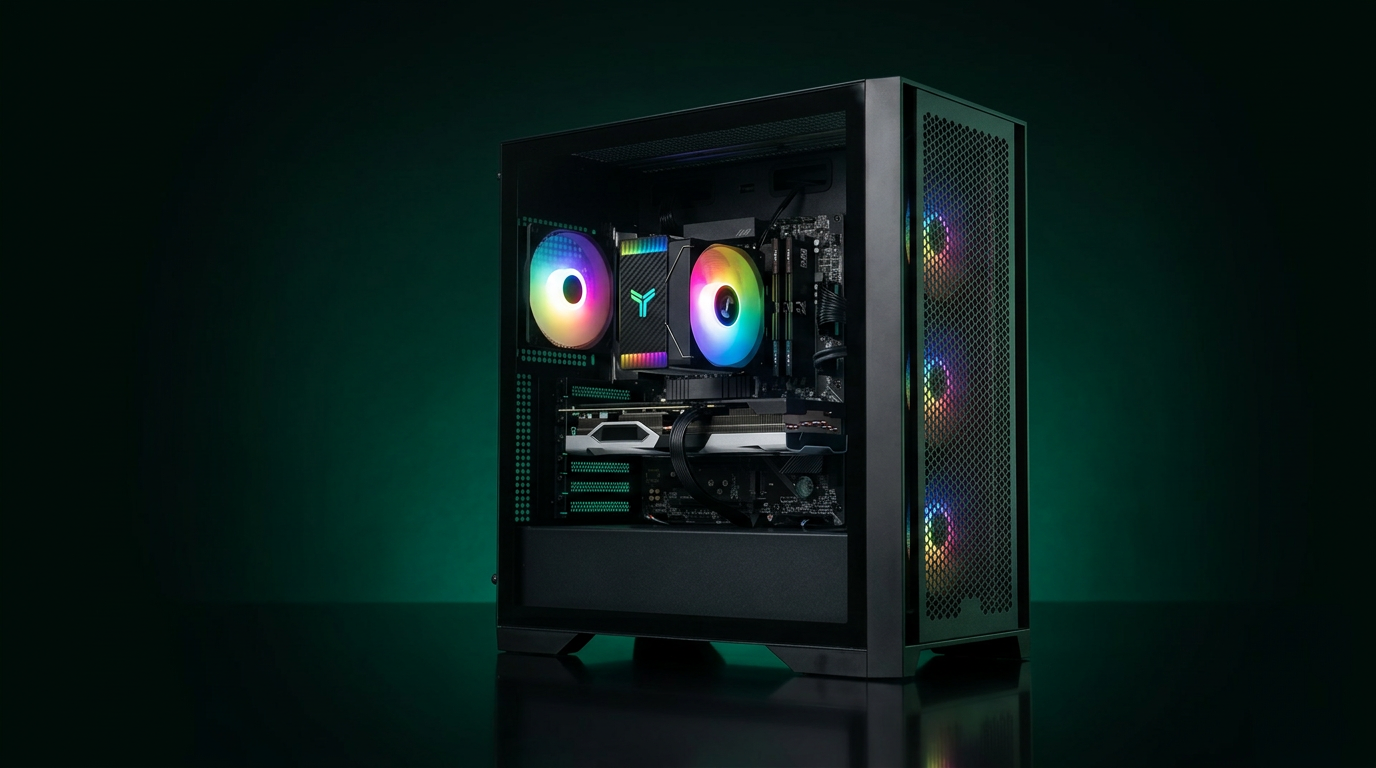 COMPUTADOR GAMING - AMD Ryzen 5 8400F / Zotac RTX 5060 8GB / 32GB