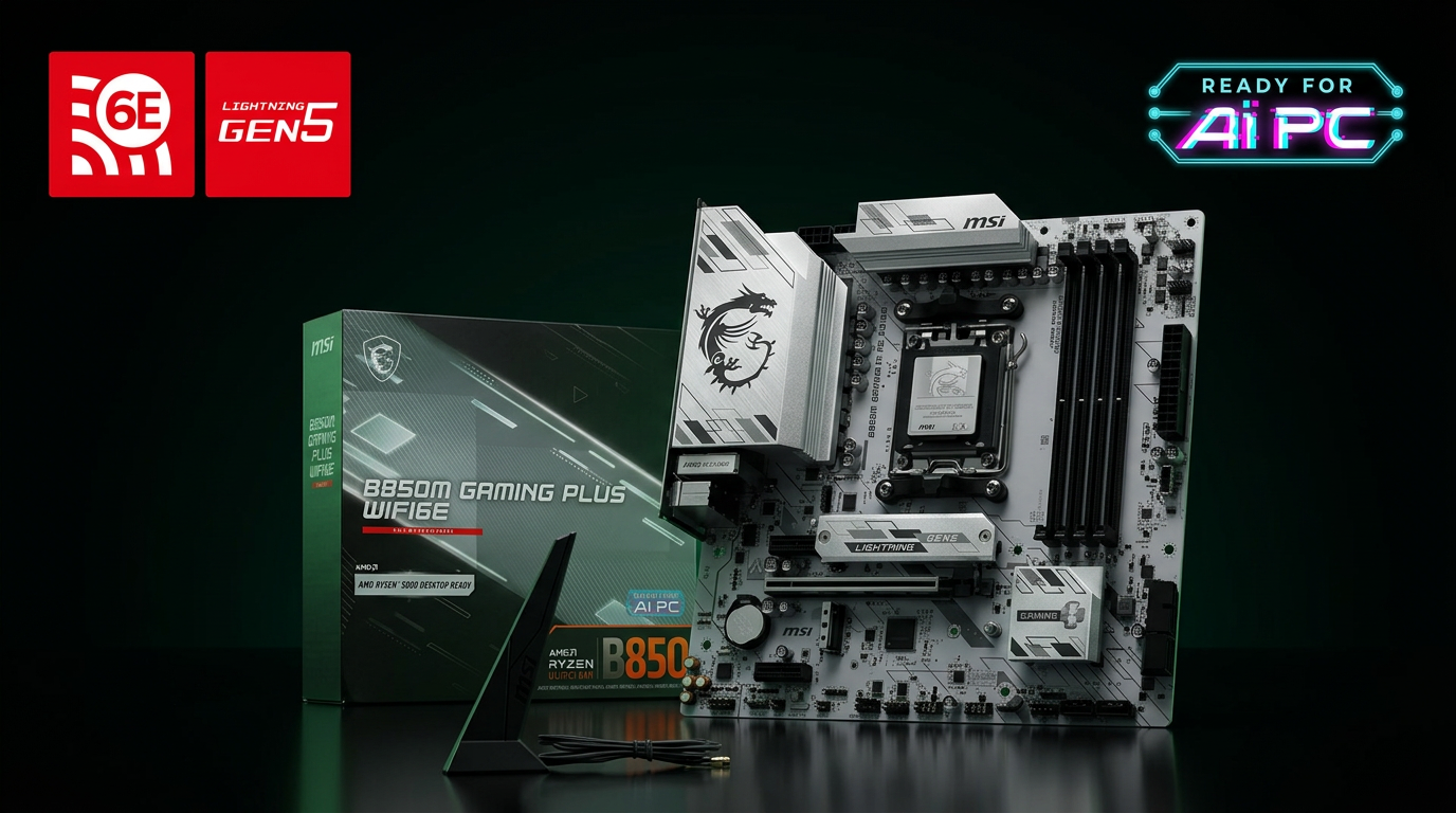 MSI B850M GAMING PLUS