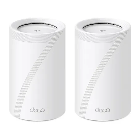 Deco BE65(2-PACK)- Composto por 2 unidades BE9300 Whole Home Mesh Wi-Fi 7 System(Tri-Band)