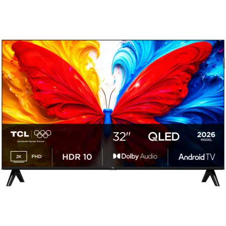 TCL QLED TV 32" FHD HDR10 SMART TV GOOGLE TV 32S5L