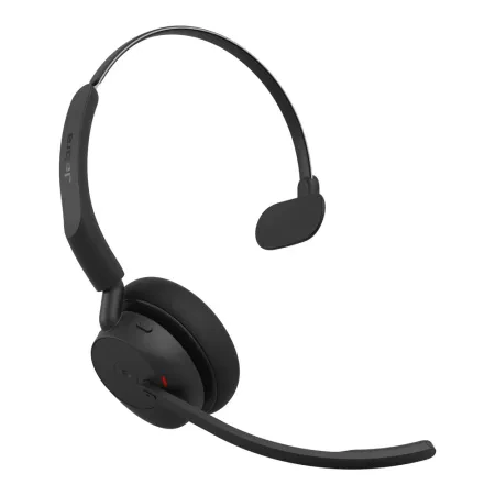 Jabra Evolve3 45 MS Mono - Auscultadores - no ouvido - bluetooth - sem fios, com cabo - cancelamento de ruído activo - USB-A via adaptador Bluetooth, USB-C - Certificação Microsoft Swift Pair, Certificação Google Meet, Certificação Zoom, Certificado